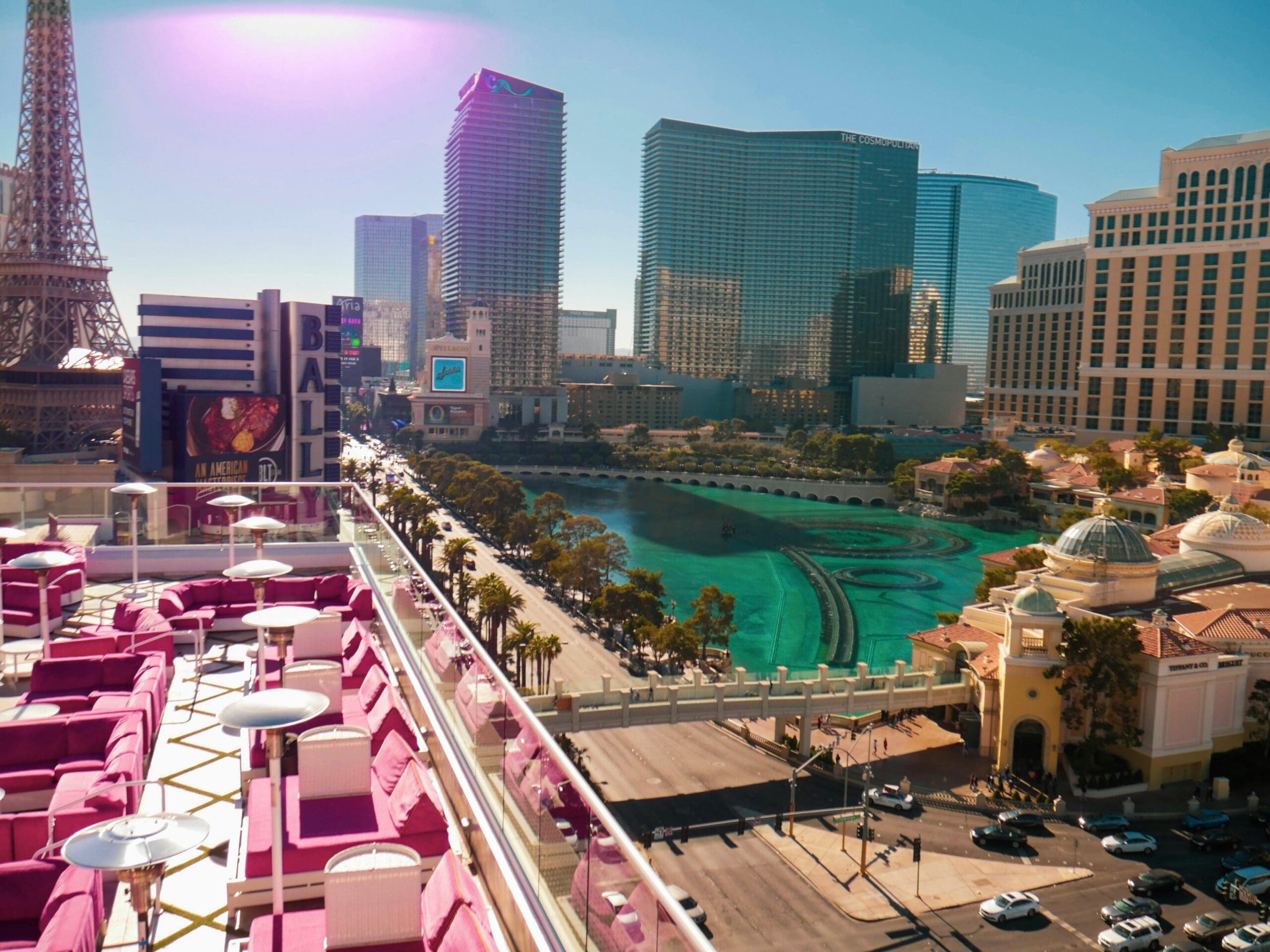 Las Vegas in sunshine
